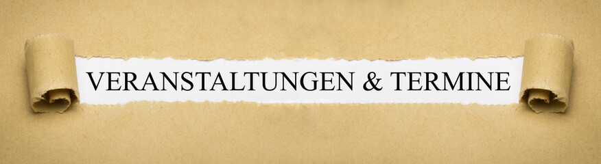 Veranstaltungen & Termine