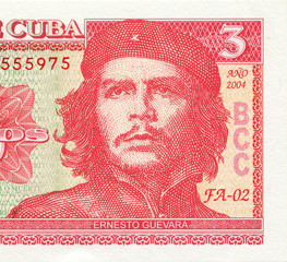 キューバ ゲバラ紙幣 肖像画