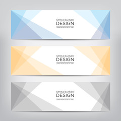Fototapeta premium simple banner design, vector illustration