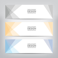 Naklejka premium simple banner design, vector illustration