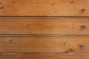 Obraz premium background of brown-orange boards, selective focus