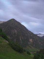 Hüttschlag zur blauen Stunde