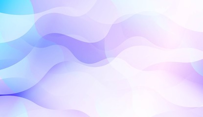 Wavy Background. Soft Color Gradient Background. For Greeting Card, Flyer, Invitation. Vector Illustration.
