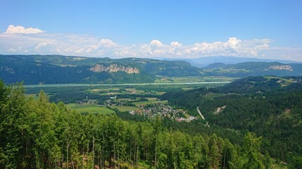 panorama of mountains
