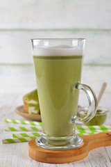 Matcha green tea latte