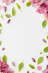 Decorative floral frame