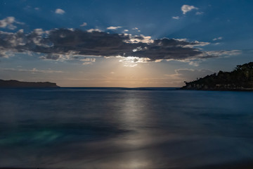 Fototapeta premium Moonlight Seascape