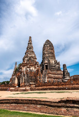 Fototapeta premium Ayutthaya - Wat Chaiwatthanaram