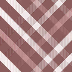 Tartan Pattern in Light Pink . Texture for plaid, tablecloths, clothes, shirts, dresses, paper, bedding, blankets, quilts and other textile products. Vector illustration EPS 10