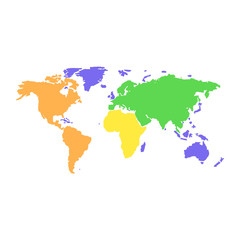world map eps10.