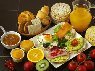 Healthy breakfast.