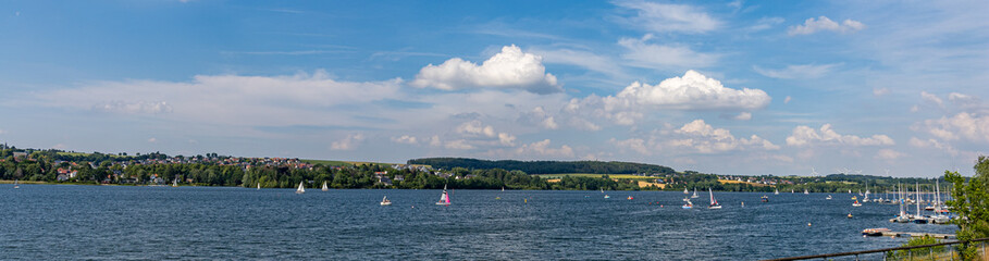Fototapeta na wymiar Panorama Möhnesee
