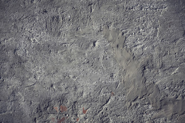old gray wall / abstract vintage gray background, texture old concrete, plaster crack