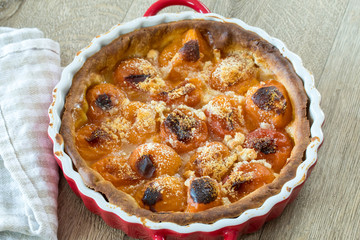 tarte abricots et amandes