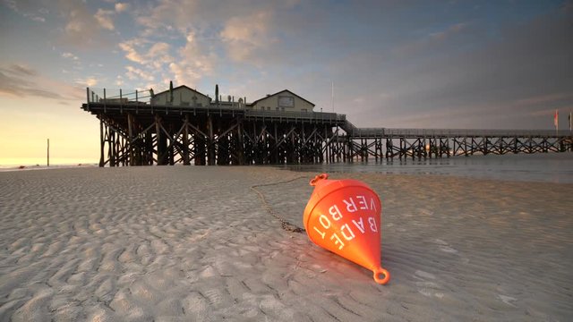 abends am Wattenmeer