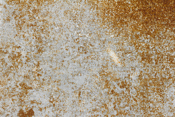 rusty background, texture of old metal sheet covered with rust