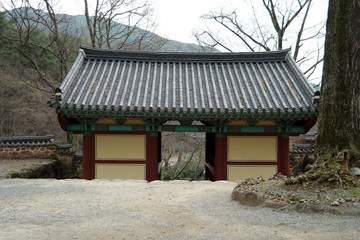 Fototapeta na wymiar Choneunsa Buddhist Temple, South Korea