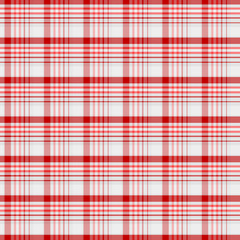 Tartan Pattern in Red and White . Texture for plaid, tablecloths, clothes, shirts, dresses, paper, bedding, blankets, quilts and other textile products. Vector illustration EPS 10