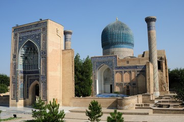 Mausoleum of Timur Khan in Samarkand, Uzbekistan