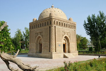 Ismail Samani Mausoleum in Bukhara, Uzbekistan