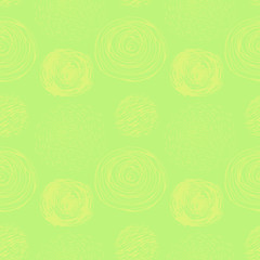 Seamless abstract pattern with geometric line, circle. Hand drawing style background. Graphic style.