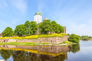 Obraz premium City Vyborg. Castle