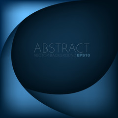 Blue vector blue background with copy space for your text