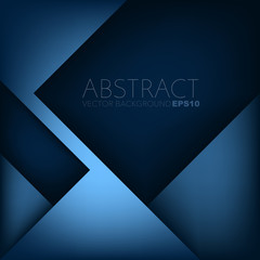 Blue vector abstract blue background with copy space for your text