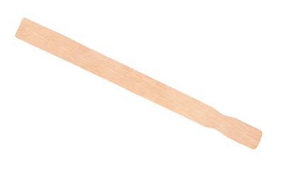 Ice cream stick on isolated white background