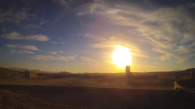 Time lapse of FOB Lahgman in southern Afghanistan.