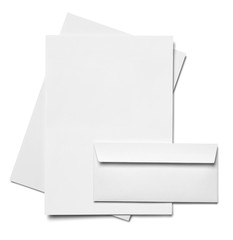 envelope letter card paper template business