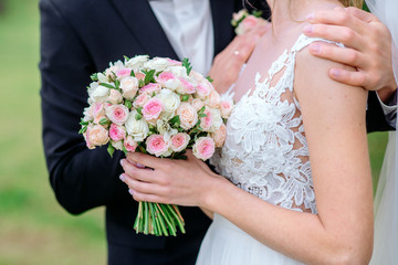 Obraz na płótnie Canvas wedding bridal bouquet