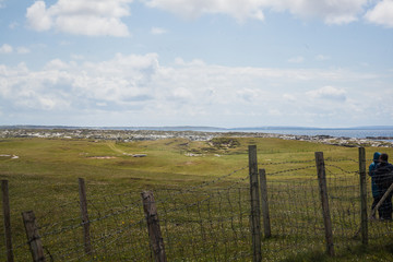 Fototapeta na wymiar Irish landscape west cost beach
