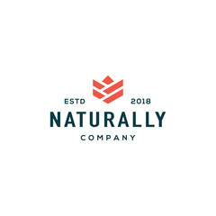 Nature flower logo design concept. Universal flower logo.