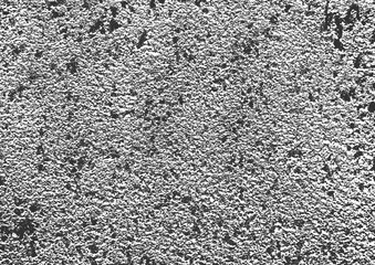 Distress old cracked concrete texture, vector illustration. Black and white grunge background. Stone, asphalt, plaster, marble.