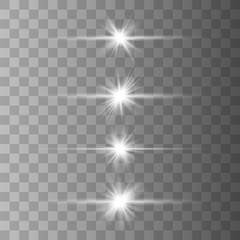 White glowing light explodes