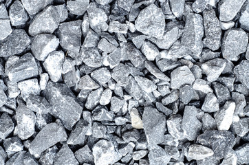 Pile of granite rock ,Small stone Group