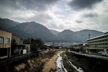 Fototapeta na wymiar Japanese landscape