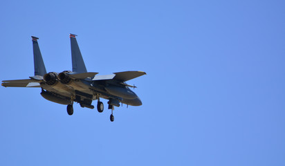 Fototapeta na wymiar F15 Fighter