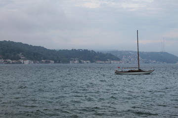 Fototapeta premium łódź w Stambule