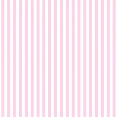 Wallpaper murals Vertical stripes Pink baby color striped fabric texture seamless pattern