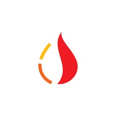 Fire flame Logo
