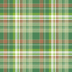 Green abstract modern plaid seamless pattern