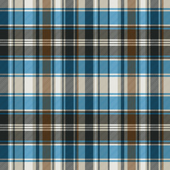 Striped check plaid seamless pattern