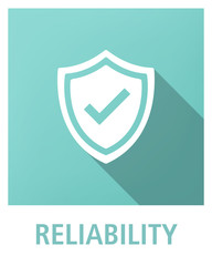 RELIABILITY ICON CONCEPT
