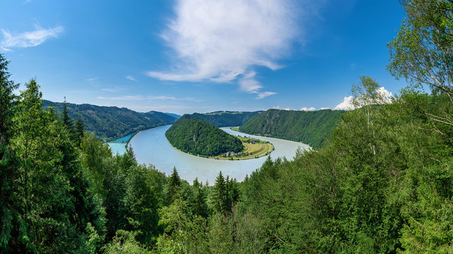 Panorama der Schl&ouml;gener Schlinge
