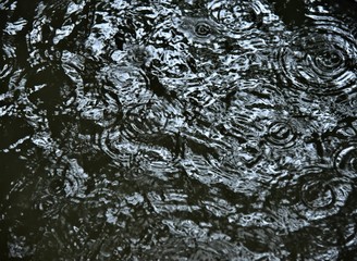 pattern of raindrops 