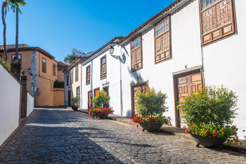 icod de los vinos town of tenerife island, Spain