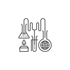 Research Line Icon
