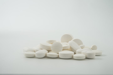 Healthy and medical pills, pharmacy pills